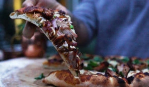 Wood Fired BBQ Pulled Pork Pizza